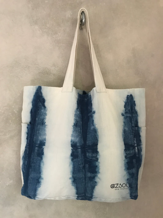 INDIGO SHIBORI BOLSO XL - SALINE