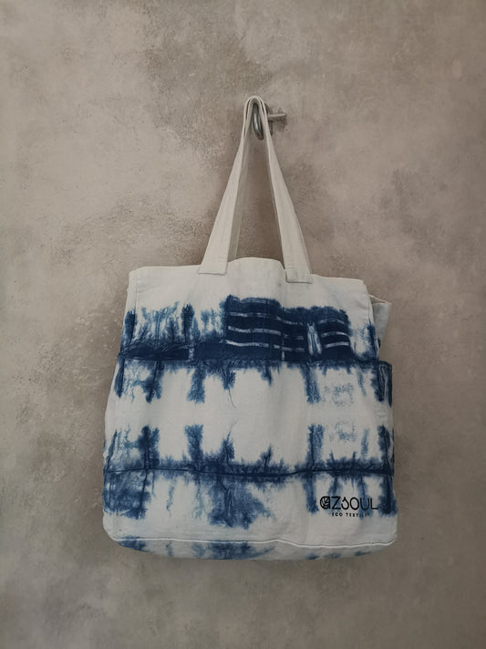 INDIGO SHIBORI BOLSO XL - FRECUENCY