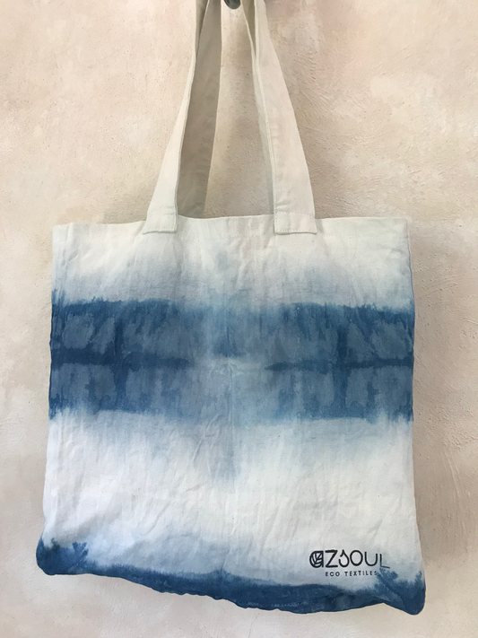 INDIGO SHIBORI BOLSO XL - INTERLINE