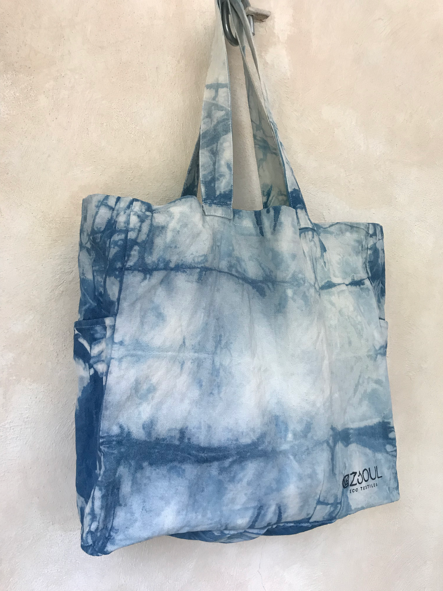INDIGO SHIBORI BOLSO XL - CONEXION