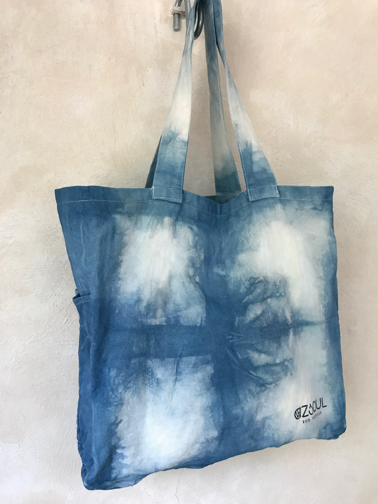 INDIGO SHIBORI BOLSO XL - CROSS