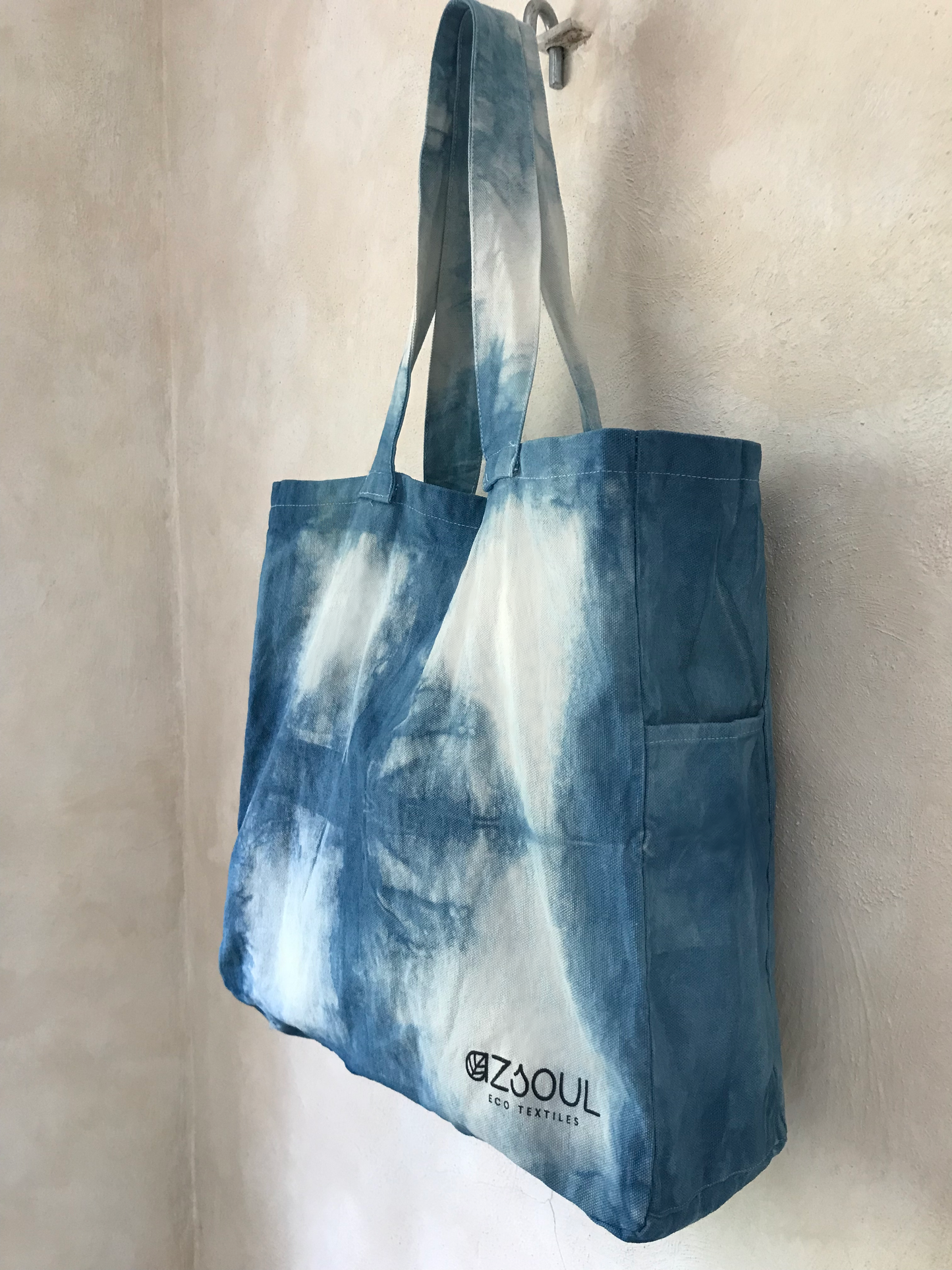 INDIGO SHIBORI BOLSO XL - CROSS